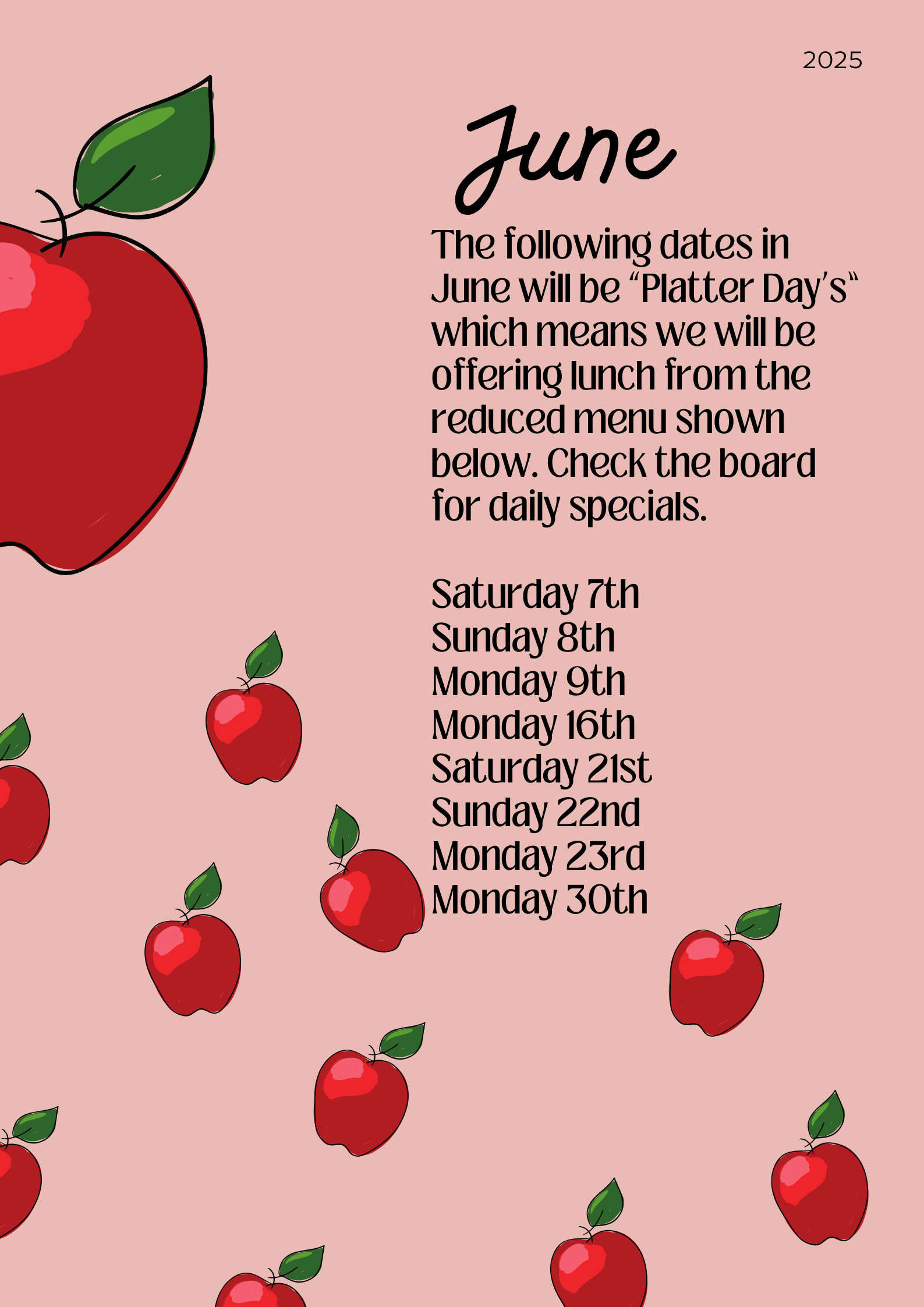Platters Day June